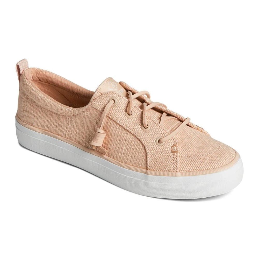NWOT Sperry Women's Peach Canvas Sneakers